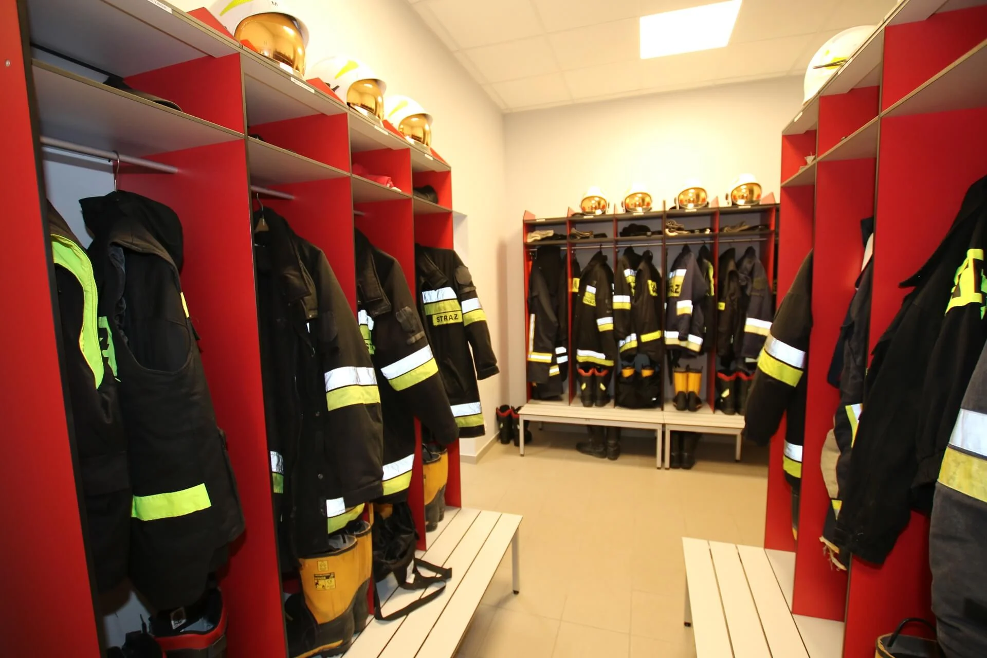 szafy strażackie